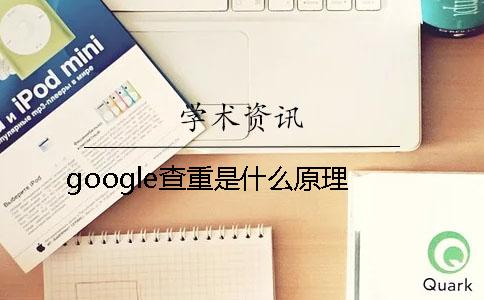 google查重是什么原理