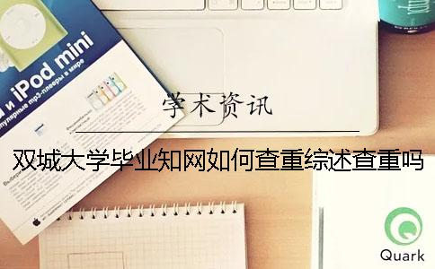 双城大学毕业知网如何查重？综述查重吗？